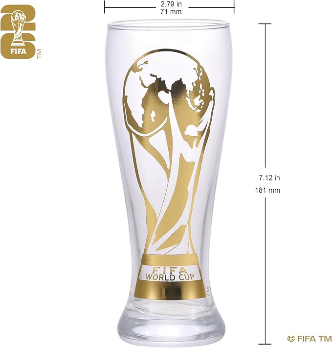 Coffret cadeau de 2 verres à bière Pilsner incassables avec ouvre-bouteille magnétique